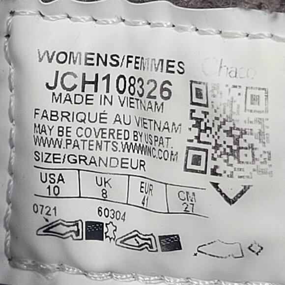 Chaco Women's Gray Borealis Ridge Boots JCH108326 US Size 10 - Picture 9 of 9